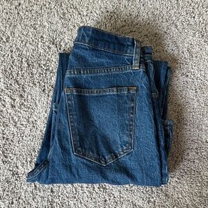 Abercrombie & Fitch Dark Blue High-Rise Women’s Jeans